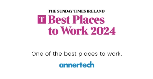 Annerrech has been selected in the Sunday Times Ireland Best Places to Work 2024 list.