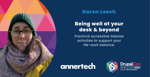 Karen Leech will present at DrupalCon Barcelons.