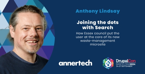 Anthony Lindsay will be presenting at DrupalCon Barcelona on how the Love Essex website put the user first.