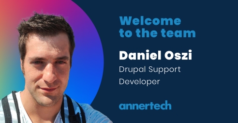 Welcome to the team, Daniel Oszi, a Drupal support developer