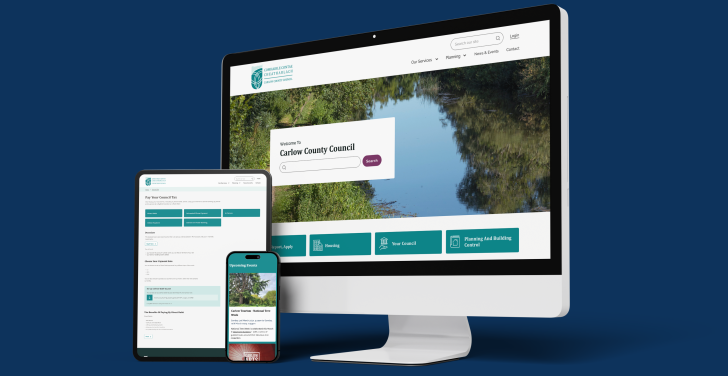 Carlow County Council's responsive website