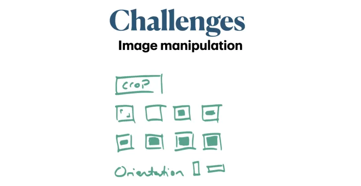 Challenges for media management in Drupal CMS include image manipulation