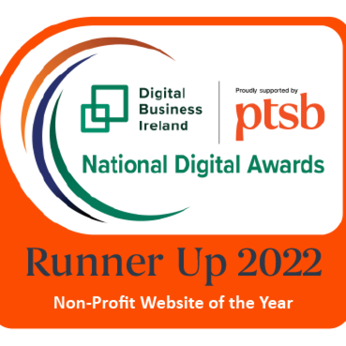 The National Digital Awards’ Non-Profit Website of the Year: Runner up 2022